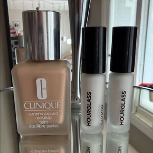 Clinique Superbalanced Makeup - WN13 & Hourglass samples